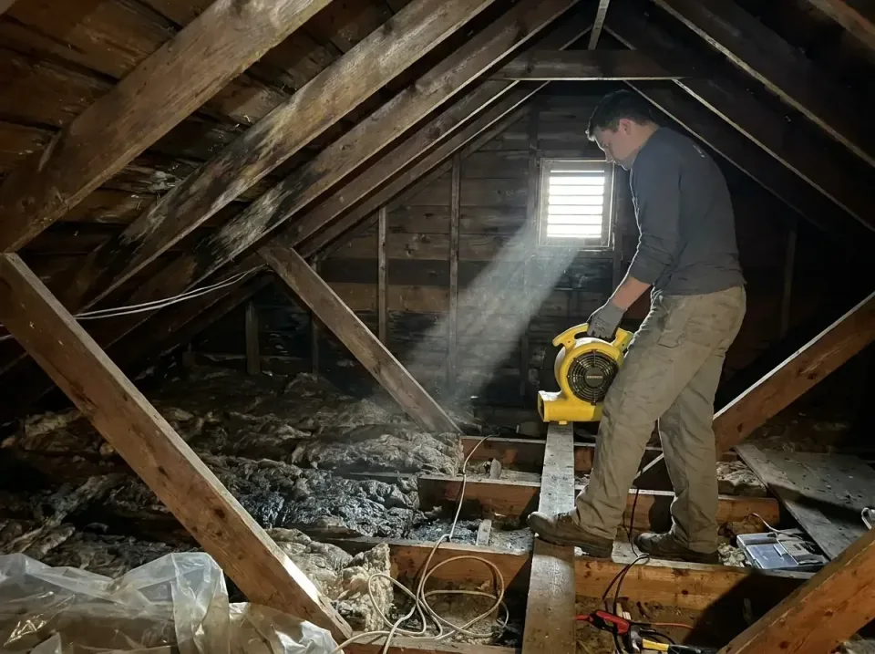 attic-water-damage-drying-proc-007 — frequently asked questions, Emergency Water Extraction & 24/7 Flood Response in Tyrone,…